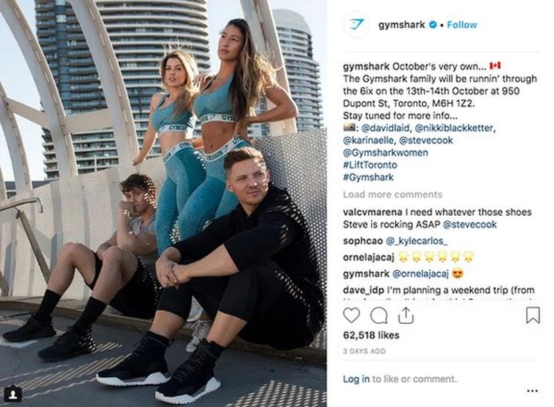 Gymshark Instagram Influencer Marketing Strategy