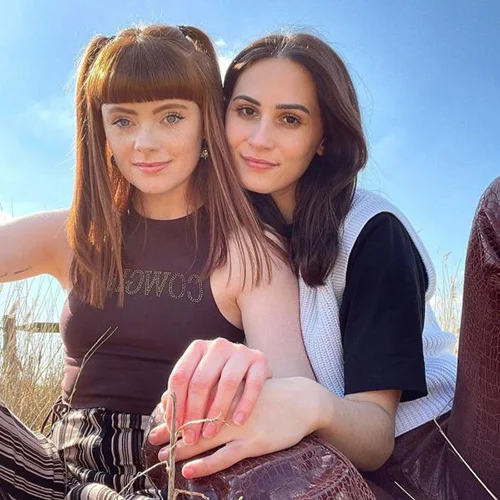 Caitlin and Leah